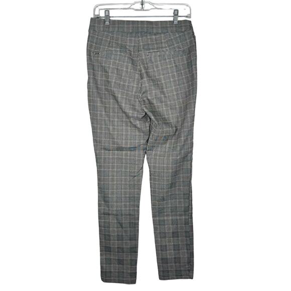 DKNY Plaid Straight Leg Ankle Pull On Pants 10 - Picture 2 of 11